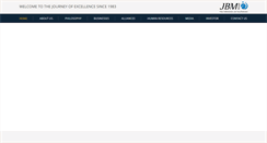 Desktop Screenshot of jbm-group.com