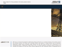 Tablet Screenshot of jbm-group.com